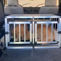 Trasportino gabbia cani per auto