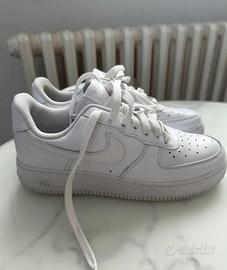 Nike Air Force 1 Bianche 39 Nuove Originali