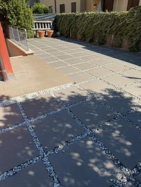 Piastrelle da esterno in gres