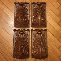 Antichi fregi in legno di faggio