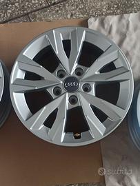 CERCHI AUDI ORIGINALI NUOVI DA 16  5 X 112