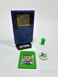 Game Boy Color – Grape (Viola) + Pokémon Verde