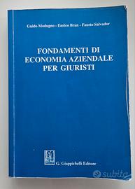 FONDAMENTI DI ECONOMIA AZIENDALE PER GIURISTI 