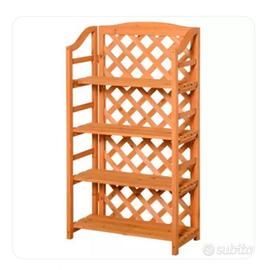 Scaffale in legno