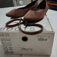 Ballerine n.38 scamosciate