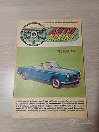 Rivista vintage Autosprint 1962
