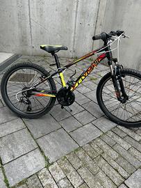 Bicicletta mtb 24” in alluminio 21v marca olimpia