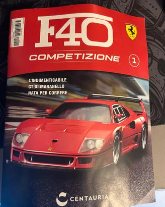 Ferrari F40 prima uscita