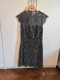 Vestito Liu•Jo Donna Pizzo Foderato Grigio 42