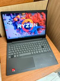 Pc Portatile Lenovo Notebook Ryzen 3 SSD Ram 8GB