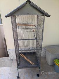 Gabbia grande da pappagalli