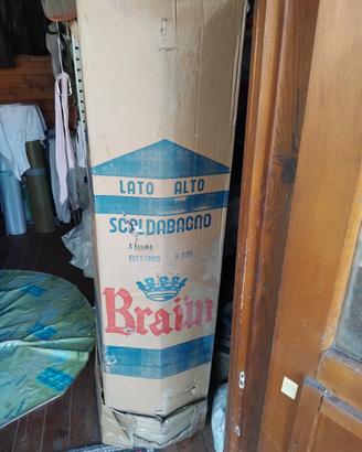scaldabagno elettrico e legna BRAUN