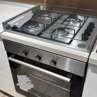 Mobile base legno x forno e top x piano cottura