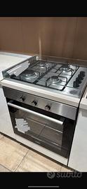 Mobile base legno x forno e top x piano cottura