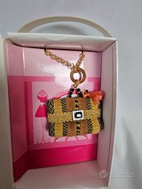 Carosa collana gialla con scatola originale