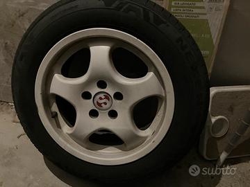 Cerchi in lega 5x100 e gomme 185/65 15