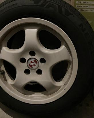 Cerchi in lega 5x100 e gomme 185/65 15