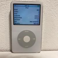 Apple iPod Classic Upgraded 256GB Batteria 1800mAh