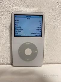 Apple iPod Classic Upgraded 256GB Batteria 1800mAh