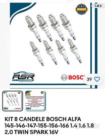 candele per Alfa Romeo 147