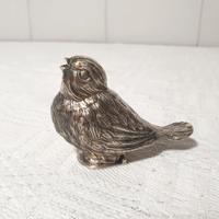 Passero uccellino in argento 800 vintage sale pepe