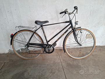 ✅26" City Bike Vintage con Portapacchi e Dinamo
