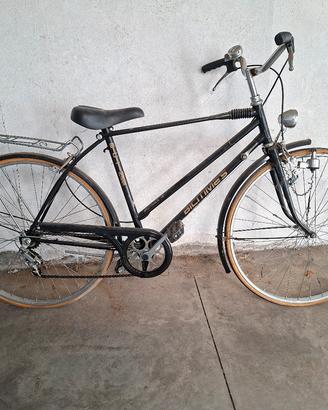✅26" City Bike Vintage con Portapacchi e Dinamo