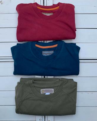 Tshirt Uomo Decathlon TG. S Lotto da 3 pz Outdoor