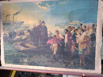 stampe di Garibaldi su carta e tela