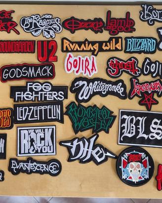 Toppe patch termoadesive Rock Metal