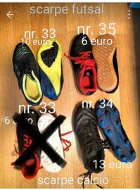 Scarpe calcio e futsa
