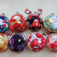 Portamonete portafoglio borsellino gatto neko