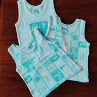 Canottiere bambino set