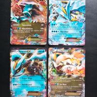 Lotto carte pokemon vintage ex kyurem