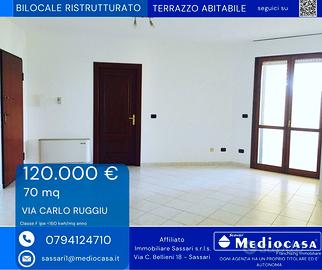 Via Ruggiu - Bilocale con terrazza abitabile