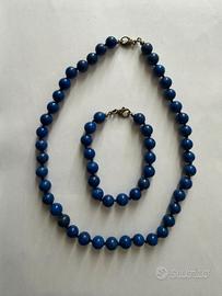 Collana e Bracciale in Lapislazzuli