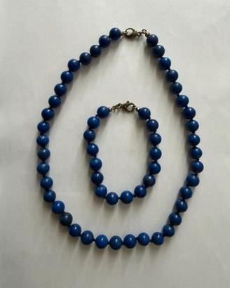 Collana e Bracciale in Lapislazzuli