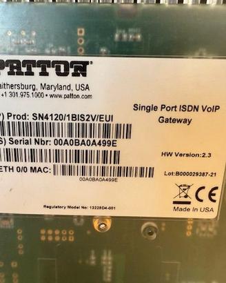 Gateway ISDN Patton VOIP