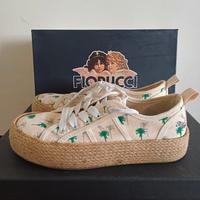 fiorucci scarpe tela vintage 37