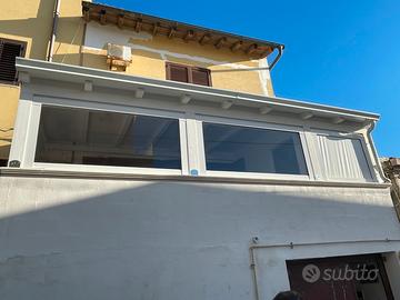 Tende a rullo in pvc cristal