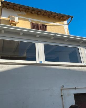 Tende a rullo in pvc cristal
