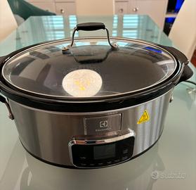 Slow Cooker 6.6L electrolux in Acciaio Inox, 235W