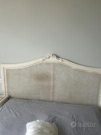 Testiera letto matrimoniale stile provenzale