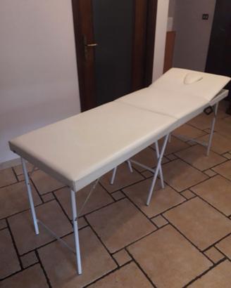 Lettino da estetista pieghevole