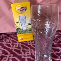 Set 4 bicchieri da the o bibita lipton