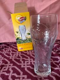 Set 4 bicchieri da the o bibita lipton