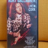 concerto Rory Gallagher video cassetta 