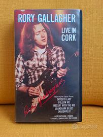 concerto Rory Gallagher video cassetta 