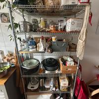 Scaffalatura metallo 5 ripiani per casa o garage