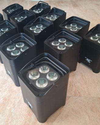 PROLIGHTS SMART BAT  N. 12 PROIETTORI  LED WIRELES